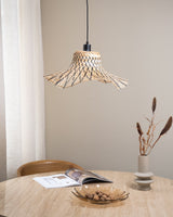 Handmade Pendant Lamp Ibiza Black Natural