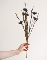 Faux Flower Gerbera Blue