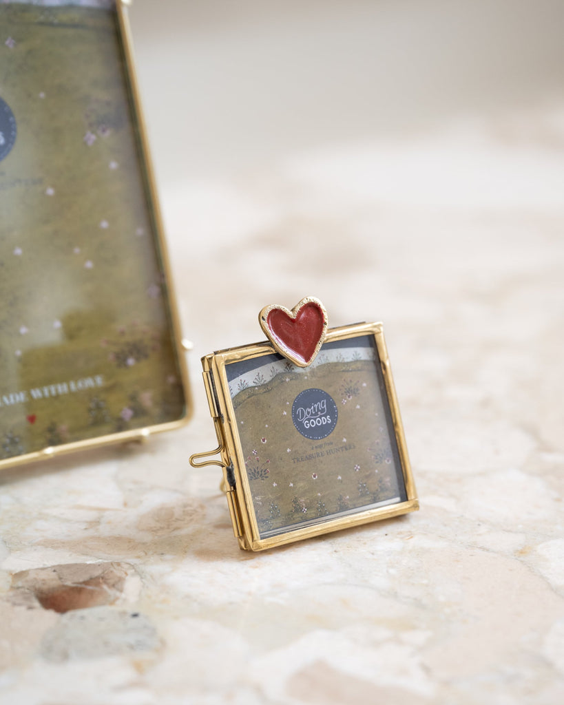 Handmade Pyar Heart Mini Frame - Things I Like Things I Love