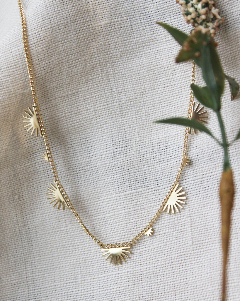 Necklace Sunny Gold - Things I Like Things I Love