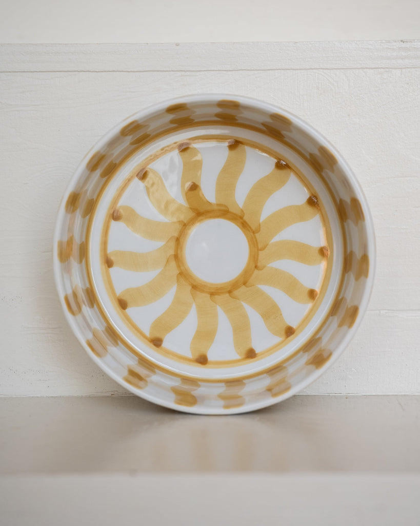 Salad Bowl Yellow Ceramic - Things I Like Things I Love