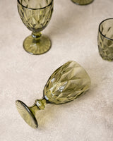 Wine Glass Amy Green Glass