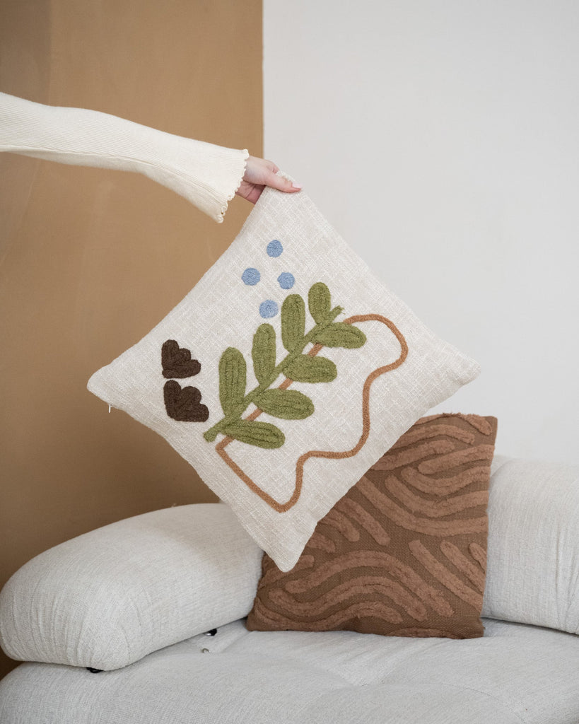 Bloomingvile - Cushion Batley Nature Cotton - Things I Like Things I Love