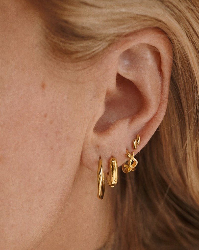 Goldfilled Earrings XOXO - Things I Like Things I Love