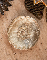 Handmade Brass Mia Poppy Plate