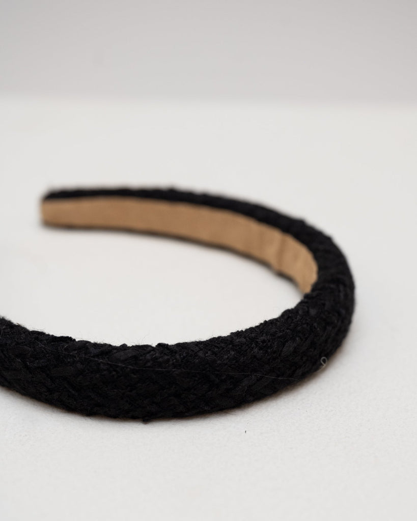 Headband Woven Black - Things I Like Things I Love