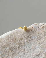 Knot Earring Stud Gold