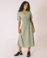 TILTIL Fenna Dress Linen Salvia
